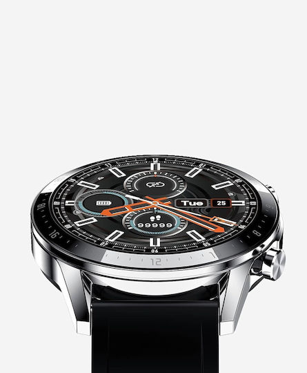 Gravity Smartwatch Black 2 Straps Gt10-5