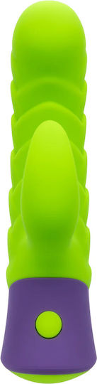 Calexotics Dragon G Δονητής Rabbit Πράσινος