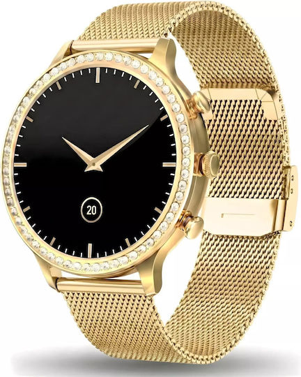 Smartwatch Gravity Zloty Strap Bracelet Gt5-4