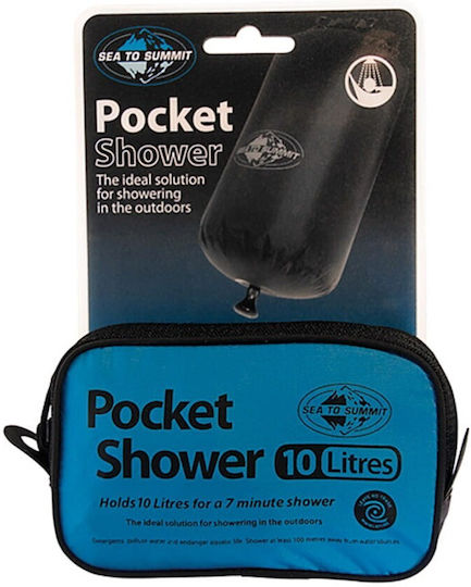 Sea to Summit Pocket Shower Waterproof Dry Bag 10L Black