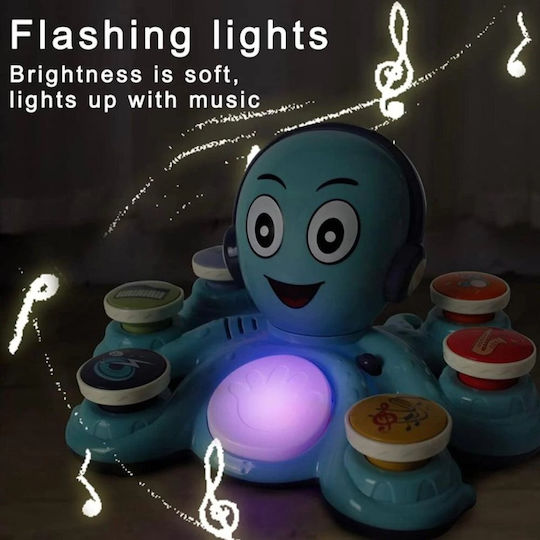 Junca Baby Activity Toy Octopus Drums Rj2863