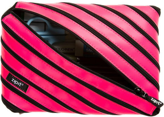 Zipit Grafoplas Gefüllte Stoff-Federmäppchen Rosa