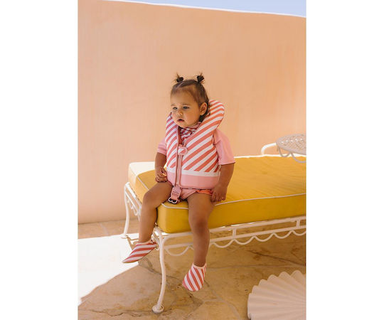 Protection Vest Stripes Bloom&blush 1-2 Years Monnëka