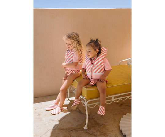 Protection Vest Stripes Bloom&blush 1-2 Years Monnëka