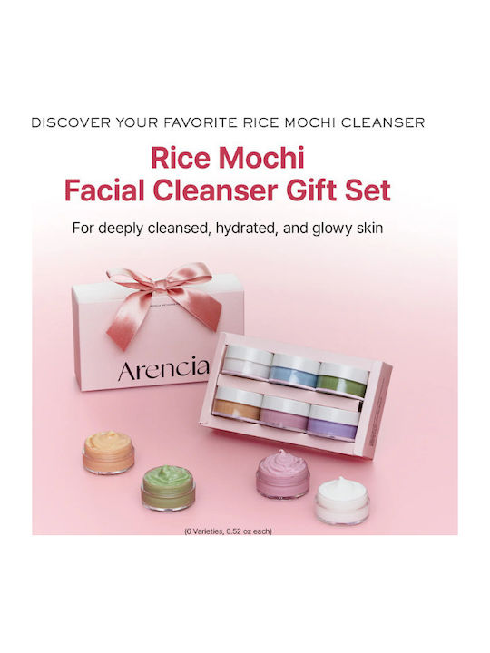 Arencia Fresh Travel Set for Moisturizing Facial Cleaning & Brightening 6pcs