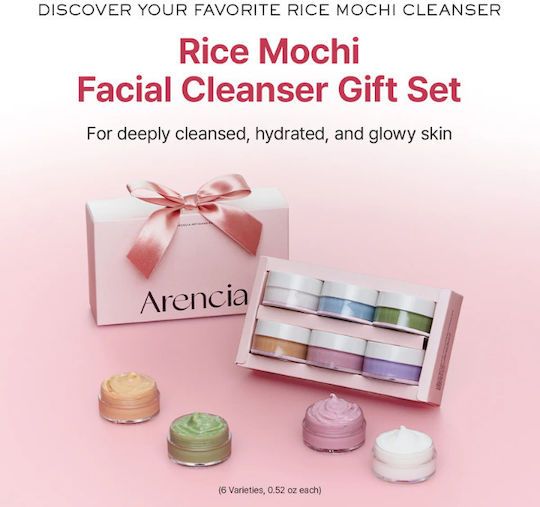 Arencia Fresh Travel Set for Moisturizing Facial Cleaning & Brightening 6pcs