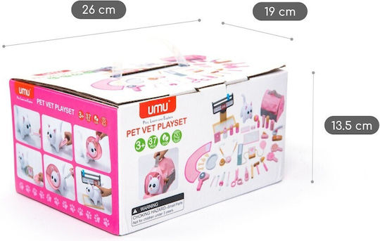 UMU Toys Kinder Medizinisches Hölzernes Set für 3+ Jahre