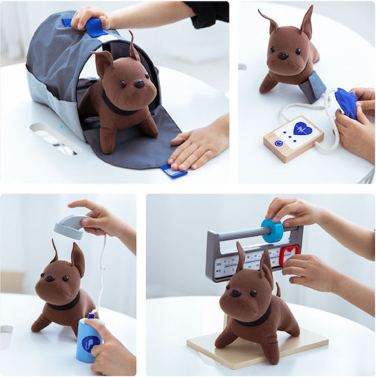 UMU Toys Παιδικό Ιατρικό Σετ από Ξύλο για 3+ Ετών 1τμχ