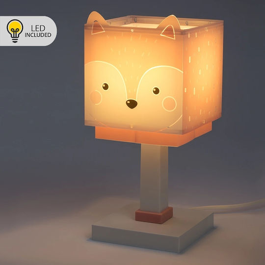 Ango Led Kids Desk Lamp Little Fox White 29x13.5x13.5cm