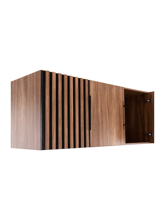 HomeMarkt Rectangular Loft Closet from Chipboard Natural 150x55x6cm HM18391.01