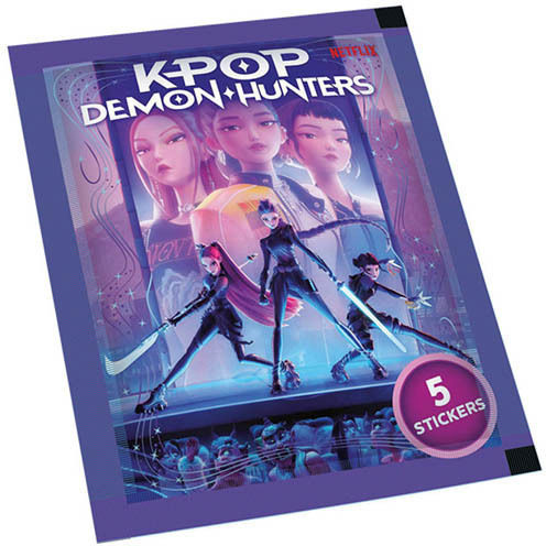 K Pop Demon Hunters Αυτοκόλλητα Φακελάκι 5 Stickers