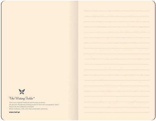 The Writing Fields 2100015 Notebook 192 Sheets A5 Ruled with Elastic Red