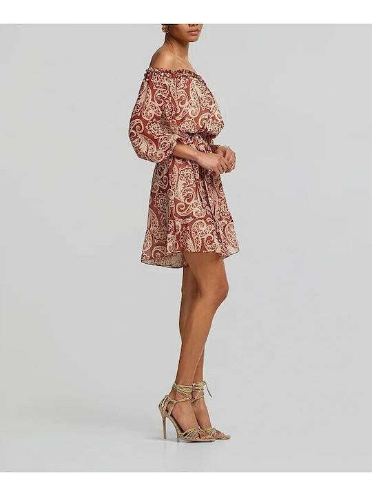 Women's Brown One-piece Shorts