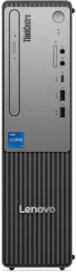 Lenovo ThinkCentre Neo 50s G5 12XD007QBL SFF Настолен Компютър (i3-14100/16GB DDR5/512GB SSD + 1TB HDD/W11 Pro) с Клавиатура (БГ)