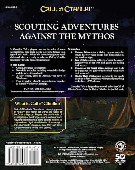Povești de Tabără Call of Cthulhu