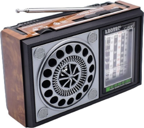 FOX500026 Portable Rechargeable Radio with USB Black