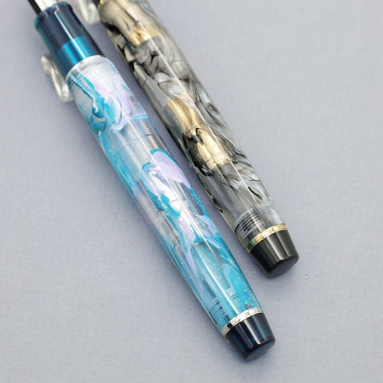 Sailor Sailor Füllfederhalter Blau mit Lila Tintenfarbe