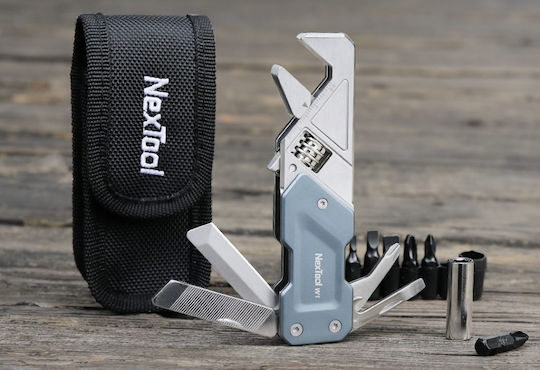 NexTool Πολυεργαλείο σε Θήκη Σετ 9τμχ