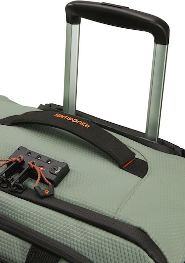 Samsonite Ecodiver Σακ Βουαγιάζ Πράσινο με Ρόδες Υφασμάτινο