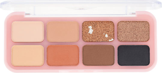 Emmanouela Cosmetics Palette with Eye Shadows in Pressed Powder Form Nude 9gr