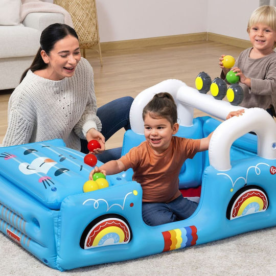 Bestway Inflatable Smiling Safari Jeep For 2+ Years Old