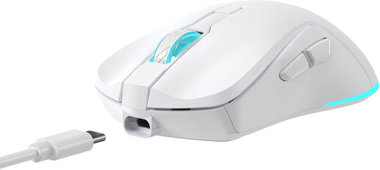 Baracuda Turtle BGM-121 Kabelloses Gaming Maus 3200 DPI Weiß