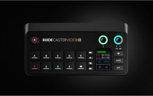 Rode RODECaster Video S 24 XLR Inputs