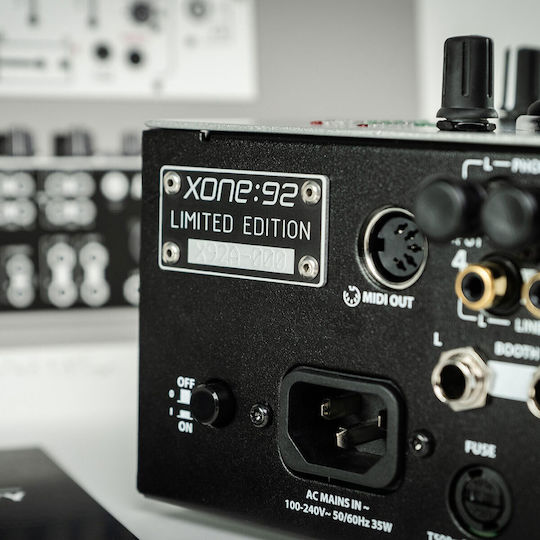 Allen & Heath Xone:92 M-144.999 Αναλογικός Μίκτης 6.0 Καναλιών / 2 Εισόδους XLR Silver