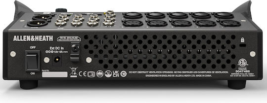 Allen & Heath CQ-12T Consolă Digitală 12 Canale