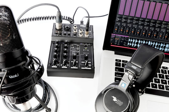 ART Pro Audio USB Mix Αναλογική Κονσόλα 3.0 Καναλιών με Phantom Power & 1 Εισόδο XLR
