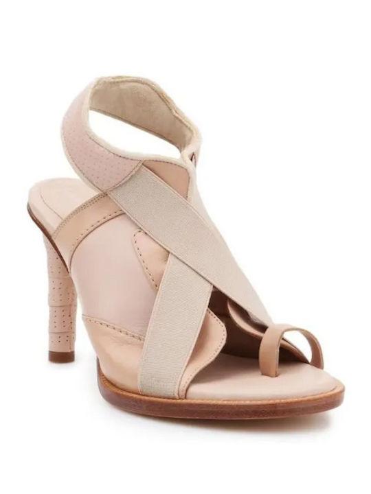 Damen Sandalen Beige