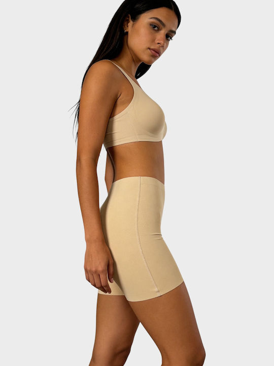 Flex&Fit Φόρεμα Σύσφιξης Χωρίς Ραφές Μπεζ