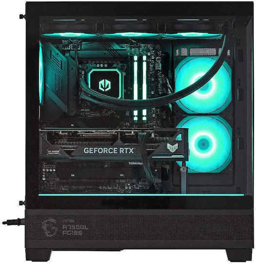 Actina Гейминг Настолен компютър (Ryzen 9-7900/32GB DDR5/1.0TB SSD/Radeon RX 9070 XT/Без операционна система)