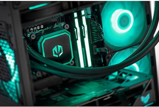 Actina Гейминг Настолен компютър (Ryzen 9-7900/32GB DDR5/1.0TB SSD/Radeon RX 9070 XT/Без операционна система)