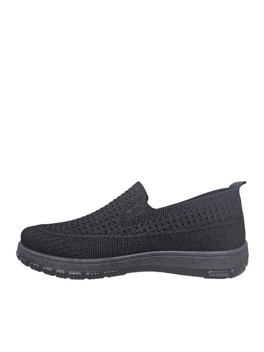Women's Slip-Ons Canvas Black G-YX-24-MAVRO