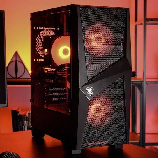 Actina Гейминг Настолен Компютър Ryzen 7-8700F 32GB DDR4 1.0TB SSD Без Операционна Система