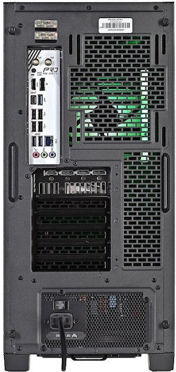 Actina Desktop PC Gaming Ryzen 9-9900X 32GB DDR4 2.0TB SSD Fără Sistem De Operare