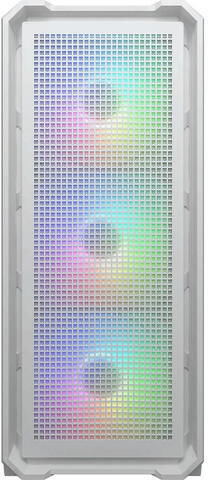 Cougar MX600 Air Gaming Middle Tower Carcasă PC cu Panou Lateral și Iluminare RGB Alb