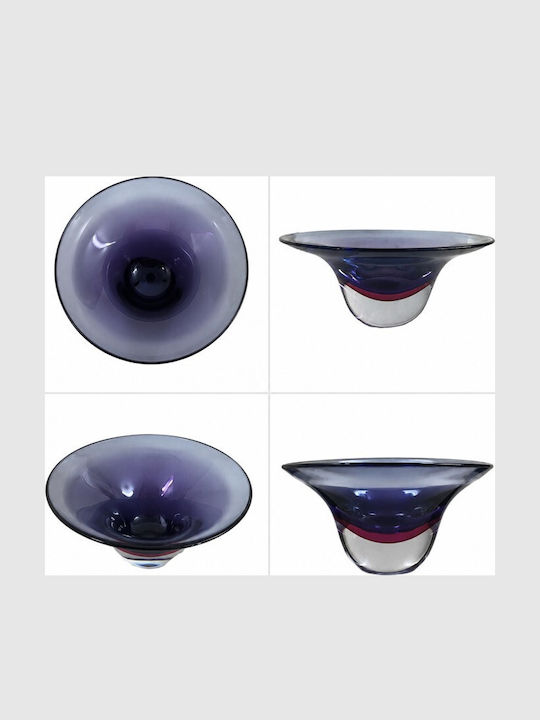 Murano Bowl Decorative Bowl Multicolour 34x34x15cm
