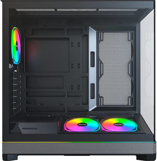 Montech Sky 3 Gaming Middle Tower Carcasă PC cu Fereastră Laterală Neagră