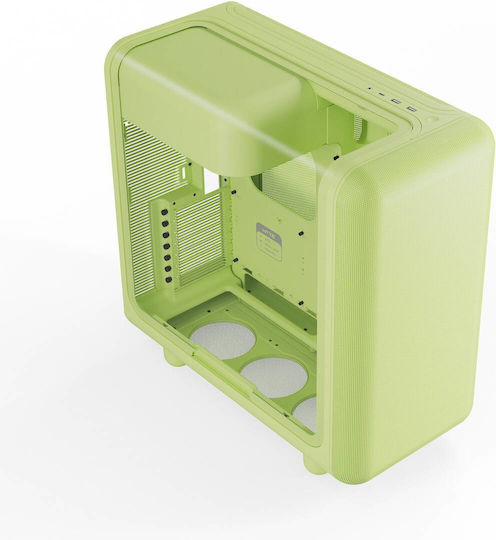 HYTE X50 Gaming Middle Tower Carcasă PC cu Deschidere Laterală Matcha