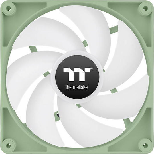 Thermaltake CT140 Case Fan with ARGB Lighting and Connection 4-Pin PWM 2pcs Matcha Green