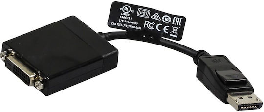 Dell DisplayPort To DVI Convertor DisplayPort masculin în DVI-D feminin 1buc