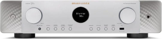 Marantz Cinema 70s Home Cinema Receiver 4K/8K 7.1 Channels with HDR and Dolby Atmos Silver