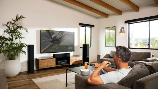 Denon AVR-X2800H DAB Home Cinema Receiver 4K/8K 7.1 Channels 95W/8Ω 125W/6Ω with HDR and Dolby Atmos Black