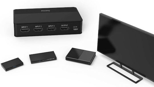HAMA 4k-HDMI 3x1 HDMI Switch 00121770