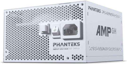 Phanteks 750W Λευκό Τροφοδοτικό Υπολογιστή Full Modular 80 Plus Gold (PH-P750GH_WT01_EU)