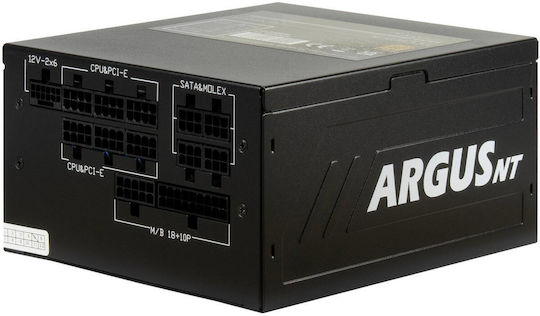 Inter-Tech ARGUSnt HA-850BA3 850W Μαύρο Τροφοδοτικό Υπολογιστή Full Modular 80 Plus Platinum