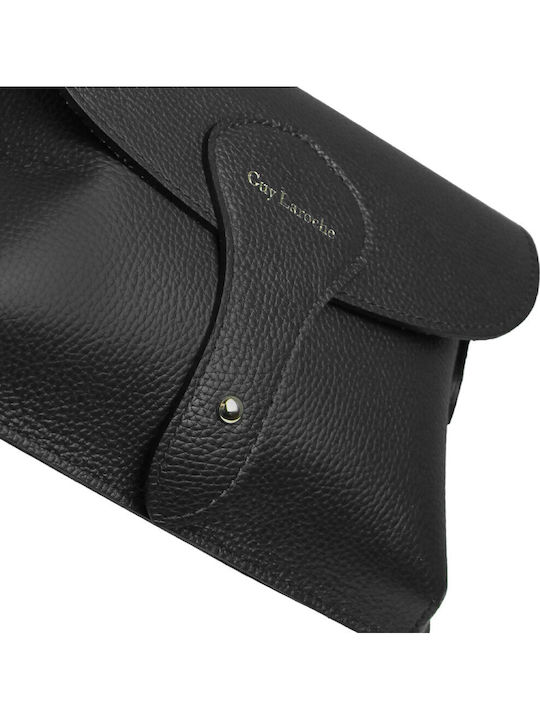 Leather Women's Crossbody Bag Black