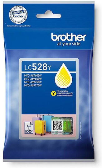 Brother LC528Y Original Inkjet Printer Ink Yellow (LC-528Y)